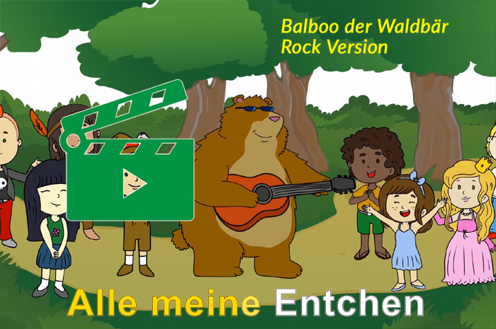 Balboo der Waldbär - Tierlied - Timo der Zahnbürstenmörder - Alle meine Entchen Rock