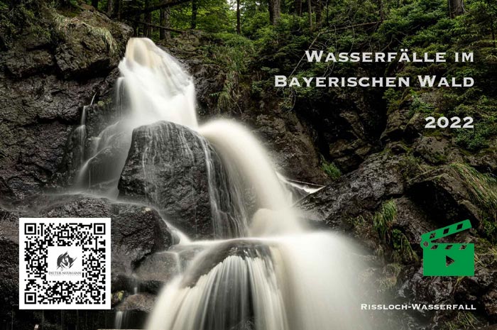 Wandkalender 2022 :: Wasserfälle im Bayerischen Wald :: Dieter Neumann Fotografie - Viechtach :: schwarz-weiss ist bunt genug