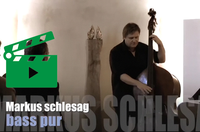 Markus Schlesag ... an diesem Bass führt kein Weg vorbei.
