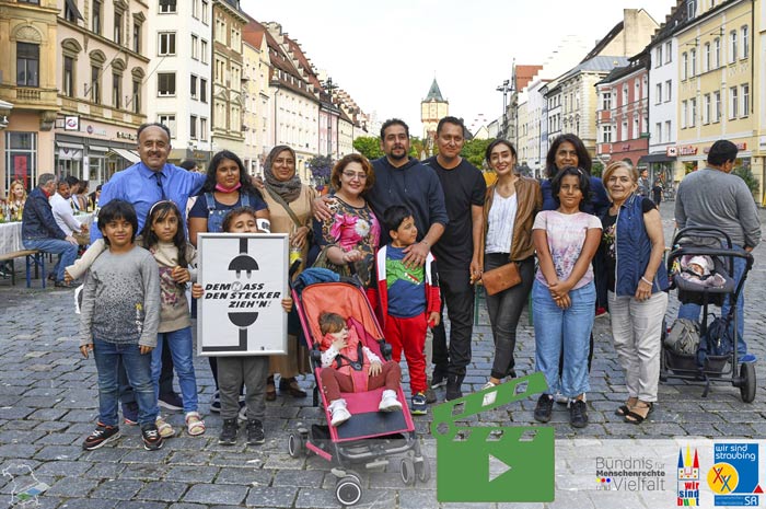 Ein Slideshow Video-Clip mit Impressionen zur ’Tafel der Kulturen 2021’ :: Wir sind Bunt - Wir sind Straubing